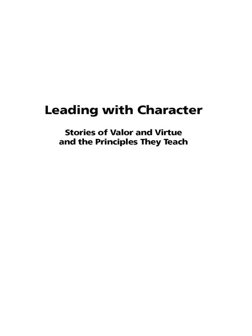 Title details for Leading with Character by John J. Sosik - Available